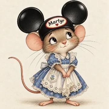 I Sound Just Like My Mother! Meet Martyr Mouse